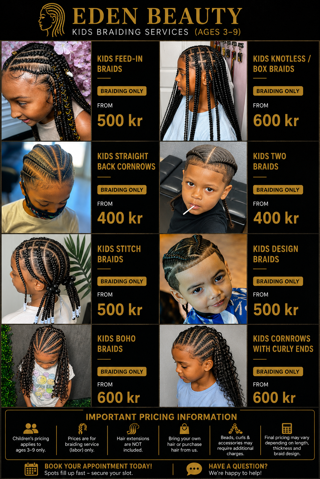 Kids Braids